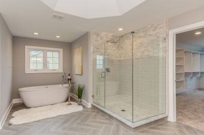 Modern Bathroom with Frameless Shower